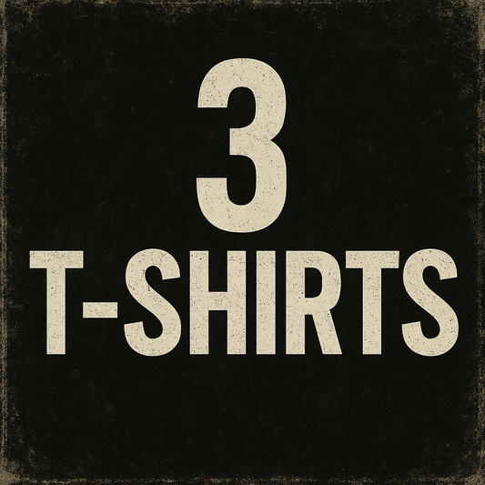 3 T-Shirts Pack