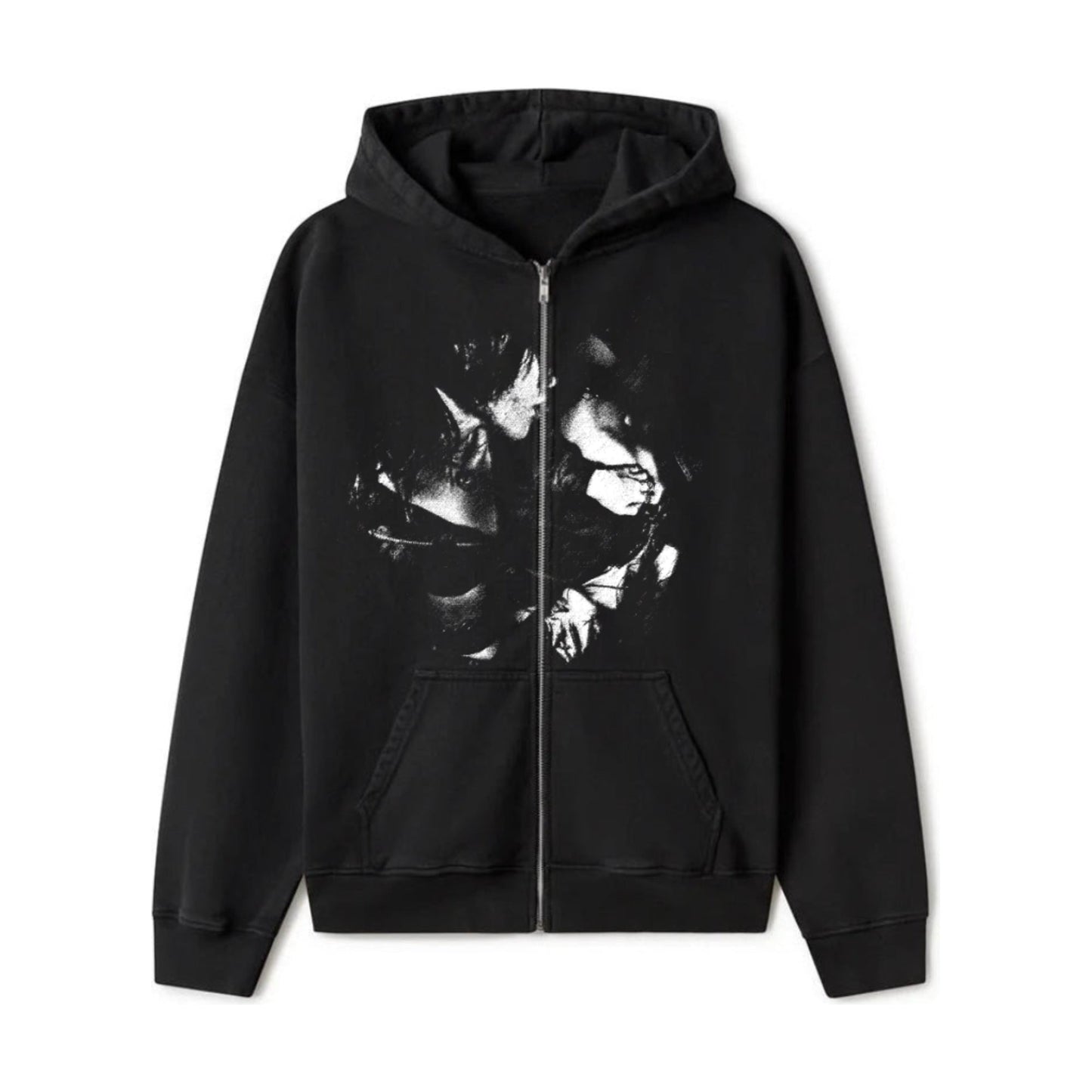 Raven Zip Hoodie