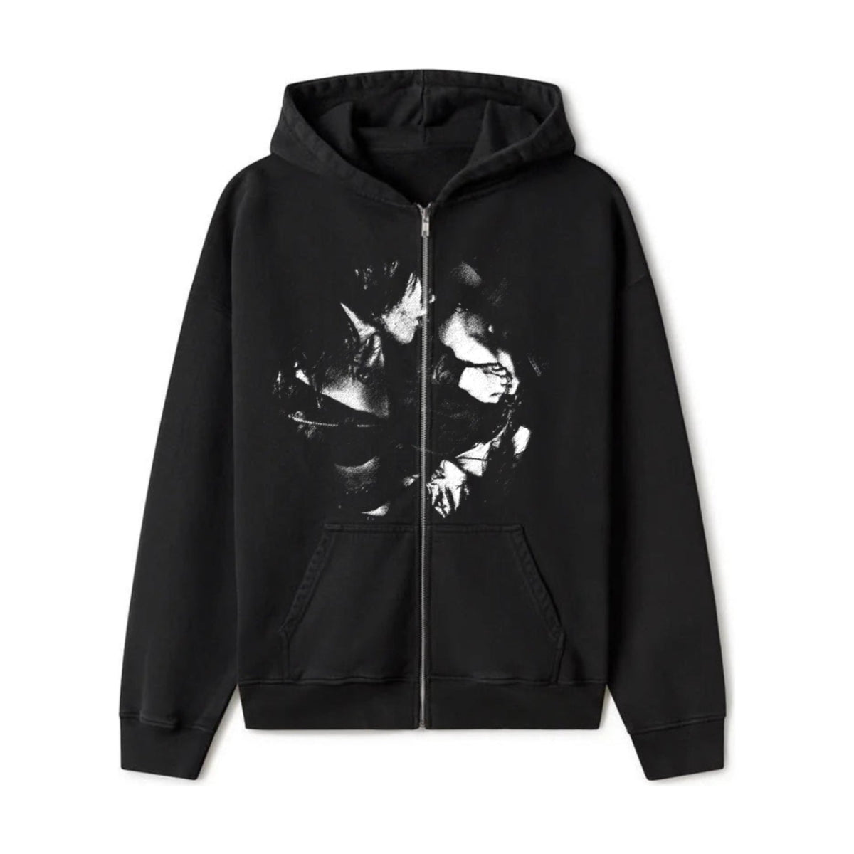 Raven Zip Hoodie